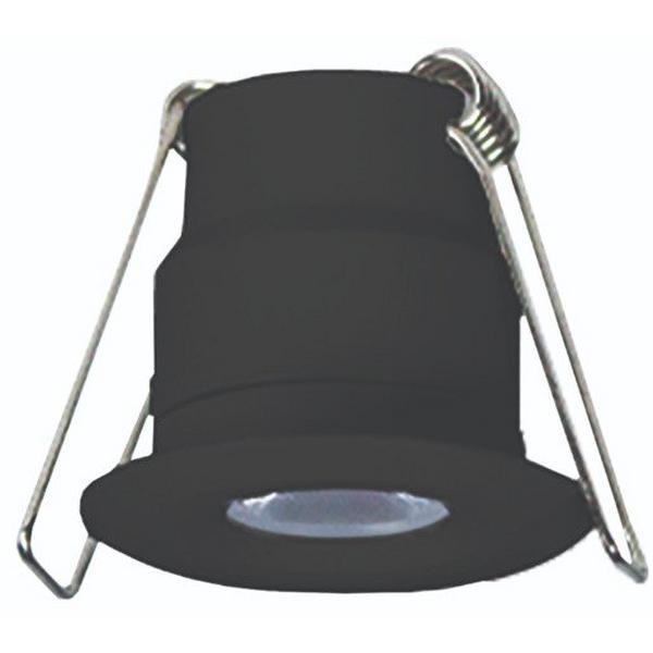 Downlight LED 3W 4K IP20 Dim Black Sixtar Mini, Ideal Electrical Catalogue Light Fittings Downlight Downlight Spot Floodlight - Construction Supplies Australia