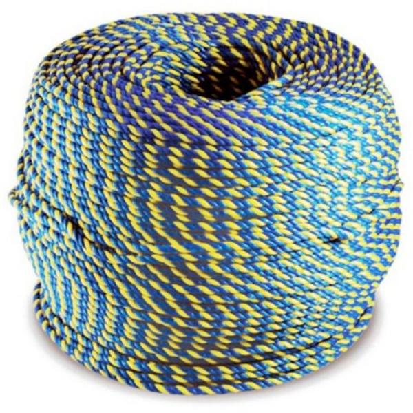 Rope Blue Yellow (Telstra) (Parra) 6mm 400M, Ideal Electrical Catalogue Tools Instrumentation Cable Pulling Rope - Construction Supplies Australia