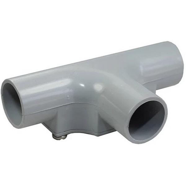 20mm Inspection Tee, Ideal Electrical Catalogue Cable Management Conduit Rigid Tee - Construction Supplies Australia