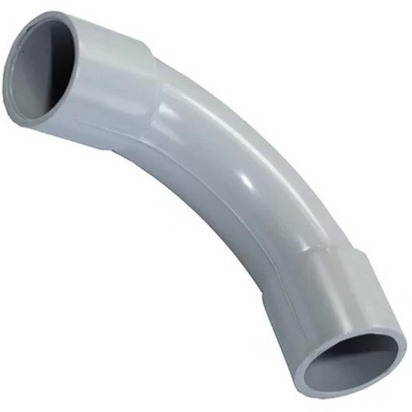32mm Standard Bend Grey, Ideal Electrical Catalogue Cable Management Conduit Rigid Conduit Bends - Construction Supplies Australia