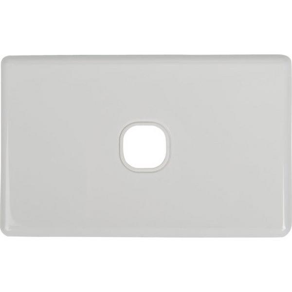 1 Gang Switch - Grid Plates Slimline, Ideal Electrical Catalogue Switches Plugs Sockets Switches Grid Cover Plate - Construction Supplies Australia