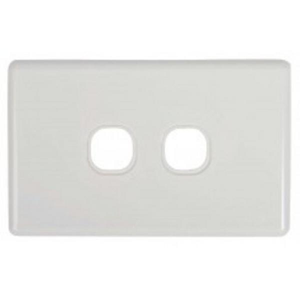 2 Gang Switch - Grid Plates, Ideal Electrical Catalogue Switches Plugs Sockets Switches Grid Cover Plate - Construction Supplies Australia