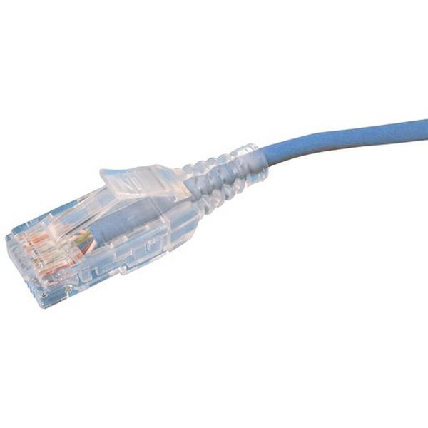 Patch Lead Cat 6 Reduced Diameter UTP Blue 2M, Ideal Electrical Catalogue Data Communications Copper Patch Cord Copper Twisted Pair - Construction Supplies Australia