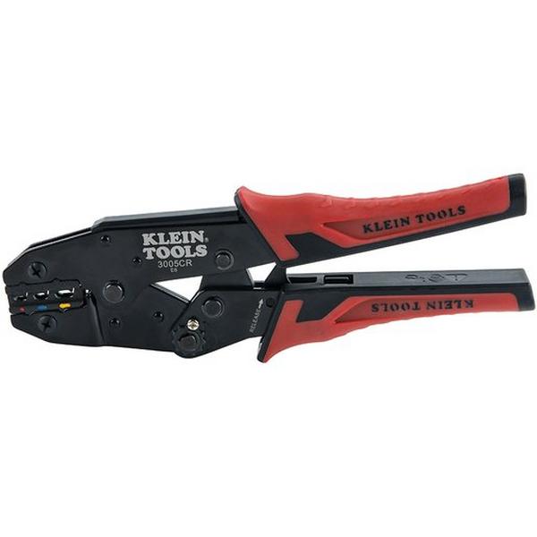 Racheting Crimper For Insulated Terminals, Ideal Electrical Catalogue Tools Instrumentation Crimp Tool Crimp Tool Cable Lugs Cable End Sleeves Screen Connection - Construction Supplies Australia