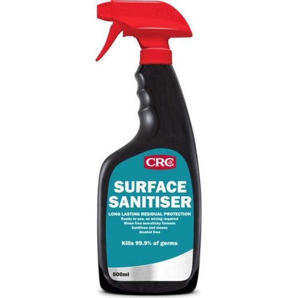 Crc Surface Sanitiser 500mL, Ideal Electrical Catalogue Hardware Sprays Technical Spray - Construction Supplies Australia