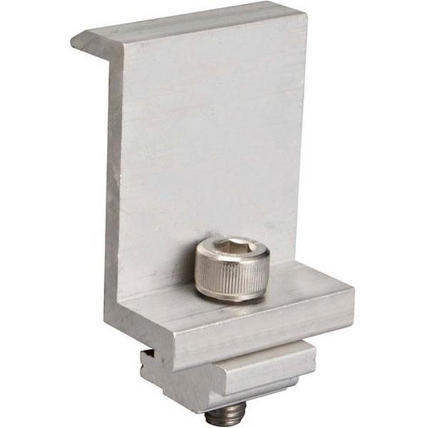 Accessory Clamp End 30mm Pv-Ez Rack Standard, Ideal Electrical Catalogue Energy Management Solar Mounting Systems Solar Rail Mounting Components - Construction Supplies Australia