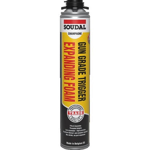 Soudal Genius Gun Gap Filling Expanding Foam 500mL, Ideal Electrical Catalogue Hardware Lubricant Lubricant - Construction Supplies Australia