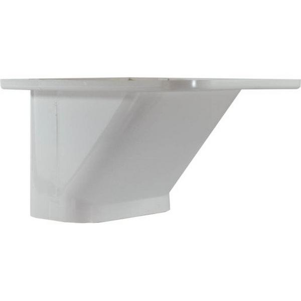 Iduct - Eaves Cap PVC Fitting 100mm, Ideal Electrical Catalogue Cable Management Duct Cover For Installation Duct - Construction Supplies Australia