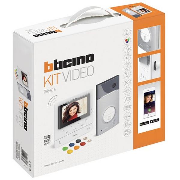 Video Kit Classe100 Connected And Linea3000 External Panel, Ideal Electrical Catalogue Av Security Detection Doorbell Entry Control Intercom - Construction Supplies Australia