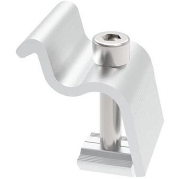 Fec40 Hopergy End Clamp 30mm-40mm, Ideal Electrical Catalogue Energy Management Solar Mounting Systems Solar Rail Mounting Components - Construction Supplies Australia