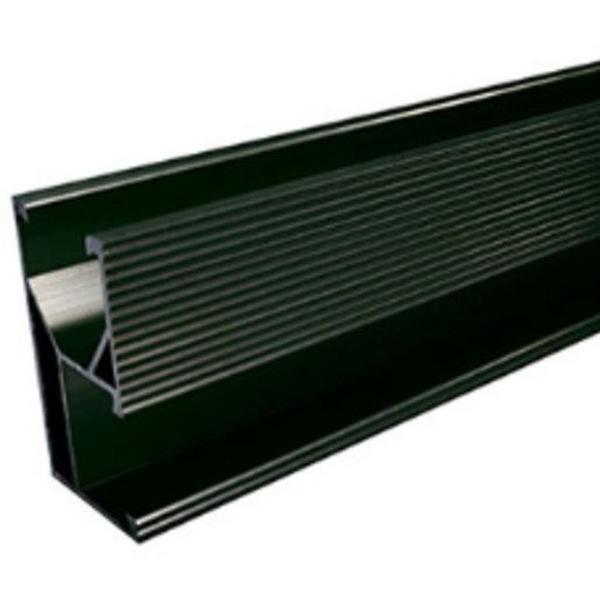 Mibet - 4.4M Solar Rail Black Anodised, Ideal Electrical Catalogue Energy Management Solar Mounting Systems Solar Mounting Rail - Construction Supplies Australia