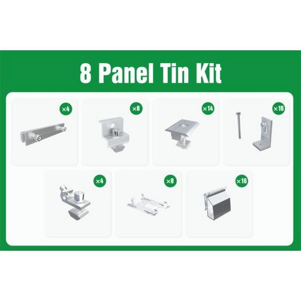 4 JOINER 4 LUG 8 E. CLIP 14 MID 8 END 16 TIN AND 16 CABLE CLIP, Ideal Electrical Catalogue Energy Management Solar Balance Of System Solar Balance Of System - Construction Supplies Australia