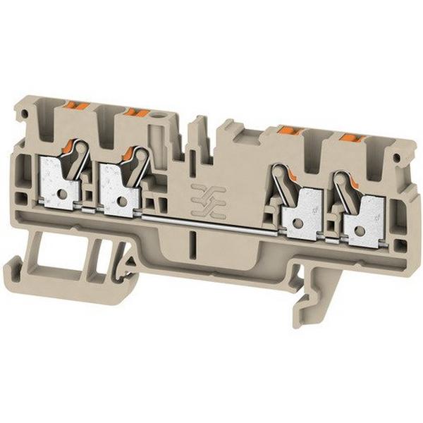 A4C2.5 PUSH-IN BEIGE 0.5-2.5MM, Ideal Electrical Catalogue Wiring Accessories Terminal Block Distribution Terminal Block - Construction Supplies Australia