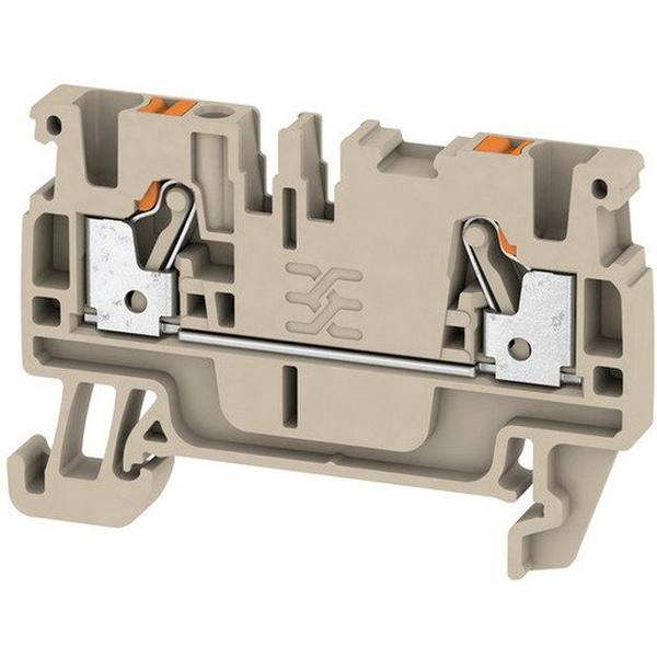 A2C2.5 PUSH-IN BEIGE 0.5-2.5MM, Ideal Electrical Catalogue Wiring Accessories Terminal Block Feed Through Terminal Block - Construction Supplies Australia