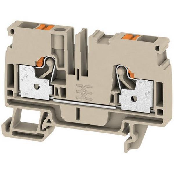 A2C6 PUSH-IN BEIGE 0.5-6MM, Ideal Electrical Catalogue Wiring Accessories Terminal Block Distribution Terminal Block - Construction Supplies Australia
