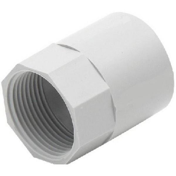 25mm Plain To Screwed Coupling, Ideal Electrical Catalogue Cable Management Conduit Rigid Couplers - Construction Supplies Australia