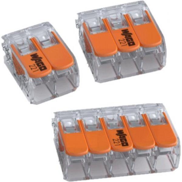 6MM2 5 WIRE CONNECTORS, Ideal Electrical Catalogue Wiring Accessories Terminal Block Push In Terminal - Construction Supplies Australia
