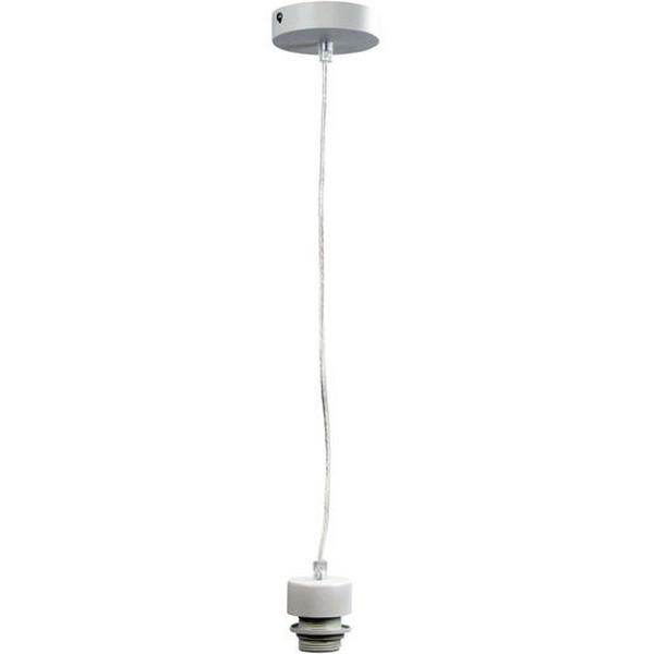 Ceiling Light Suspension Cord 1.8M E27 1Lt White Parti, Ideal Electrical Catalogue Light Fittings Lamp Holder Lamp Holder - Construction Supplies Australia