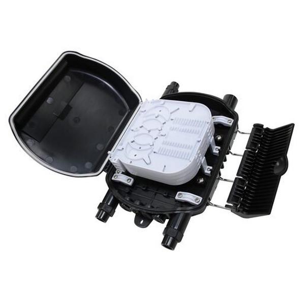 48 Fibre In-Line Outdoor Fibre Optic Splice Enclosure, Ideal Electrical Catalogue Data Communications Cabinets Enclosures Network Cabinet Accessories - Construction Supplies Australia