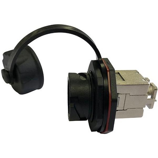 Jack C6A IP67 Jack, Ideal Electrical Catalogue Wiring Accessories Connector Modular Connector Industrial Connector - Construction Supplies Australia