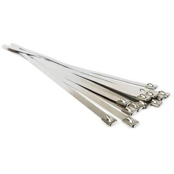 Cable Tie Stainless Steel Fire Rated 360mm (Pkt 100), Ideal Electrical Catalogue Hardware Cable Tie Cable Tie - Construction Supplies Australia