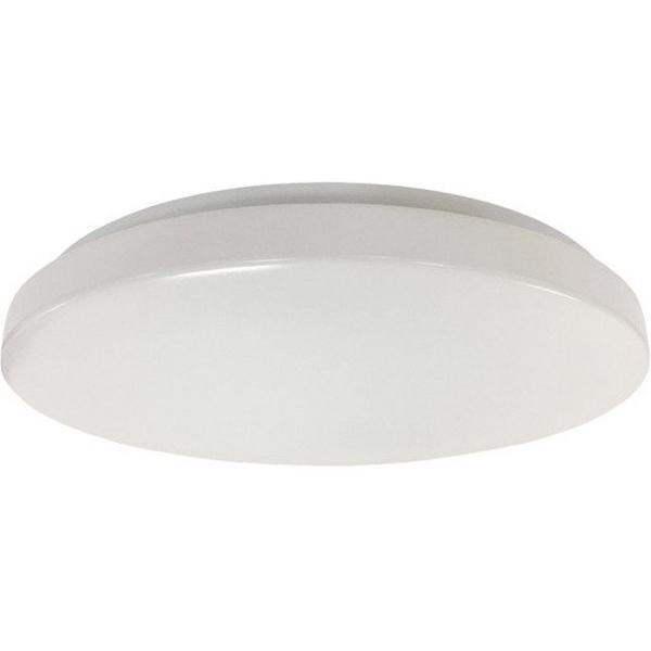Oyster LED 28W Tri Colour N/Dim 380mm IP20 White Orbit, Ideal Electrical Catalogue Light Fittings Ceiling Wall Lighting Ceiling Wall Luminaire - Construction Supplies Australia
