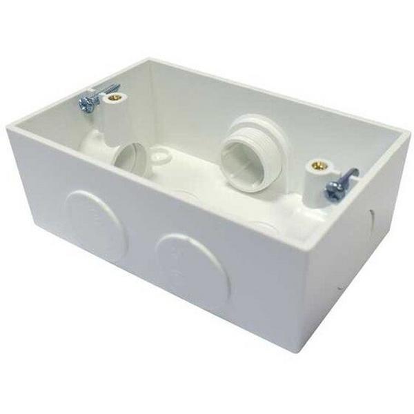 Mounting Block, Enclosed Standard 20/25mm, Ideal Electrical Catalogue Switches Plugs Sockets Switches Accessories Spare Parts For Domestic Switching Devices - Construction Supplies Australia