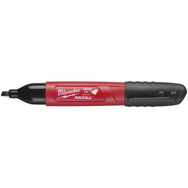 Inkzall Chisel Tip Marker Black, Ideal Electrical Catalogue Hardware Markers Marker - Construction Supplies Australia