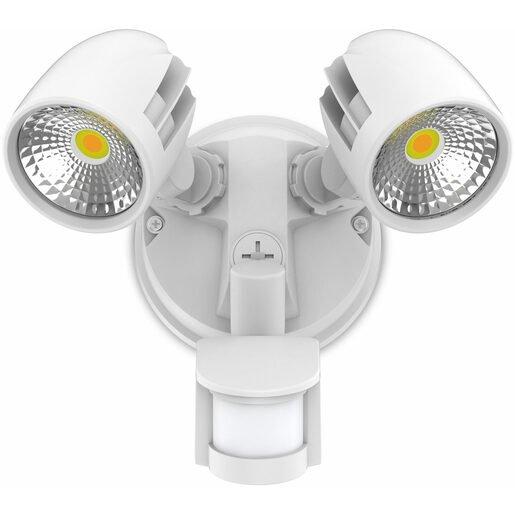 Atom 13966 | Spotlight LED 24W White IP54 With Sensor Security ...