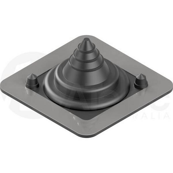 Roof Penetration Seal Square 0-35mm Black, Ideal Electrical Catalogue Wiring Accessories Cable Connector Cable Entry Sleeve - Construction Supplies Australia