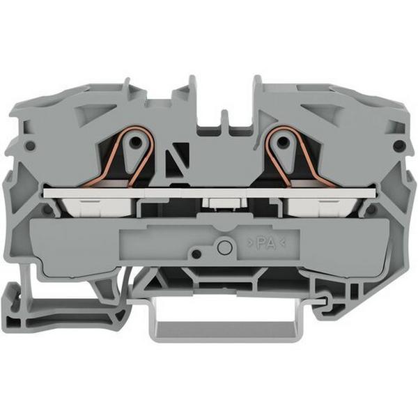 2-CONDUCTOR THROUGH TERMINAL BLOCK; 16 MM2; SUITABLE FOR EX E II APPLICATIONS; SIDE AND CE, Ideal Electrical Catalogue Wiring Accessories Terminal Block Feed Through Terminal Block - Construction Supplies Australia