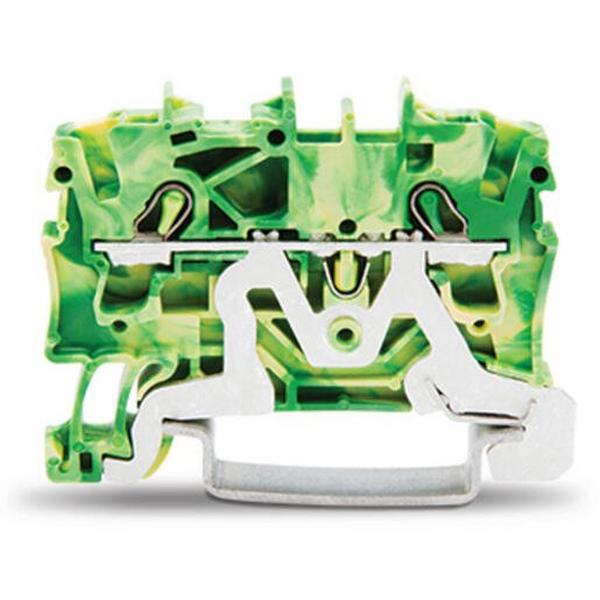2-CONDUCTOR GROUND TERMINAL BLOCK; 2.5 MM2; SUITABLE FOR EX E II APPLICATIONS; SIDE AND CE, Ideal Electrical Catalogue Wiring Accessories Terminal Block Ground Terminal Block - Construction Supplies Australia