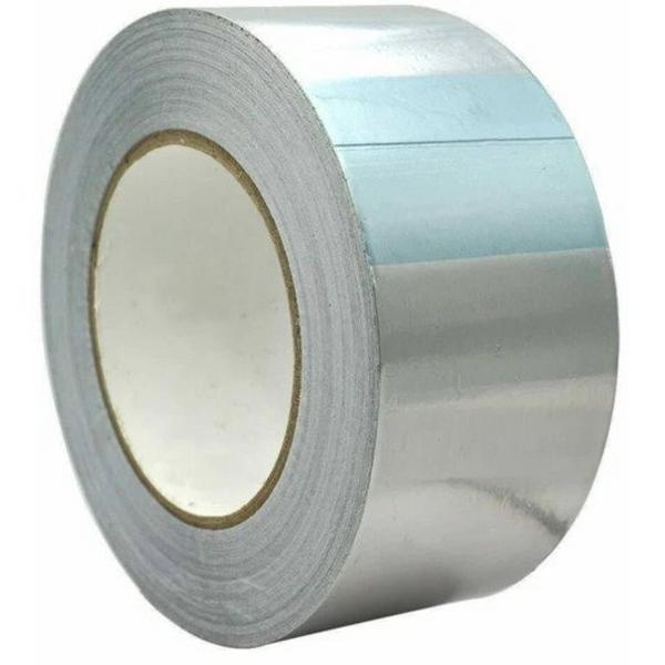 Reinforced Aluminum Foil Tape 72mm X 50M, Ideal Electrical Catalogue Hardware Tape Adhesive Tape - Construction Supplies Australia
