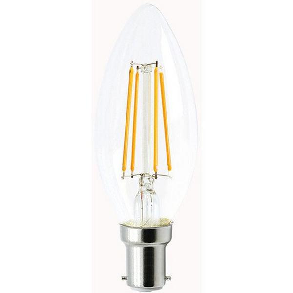Lamp LED B15 4W 2700K 400Lm 360D Dim Candle Clear Filament, Ideal Electrical Catalogue Lamps Led Led Lamp Multi Led - Construction Supplies Australia