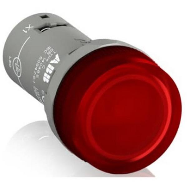 Pilot Light Red LED 24V AC/DC Abb, Ideal Electrical Catalogue Industrial Push Button Accessories Spare Parts For Safety Equipment - Construction Supplies Australia