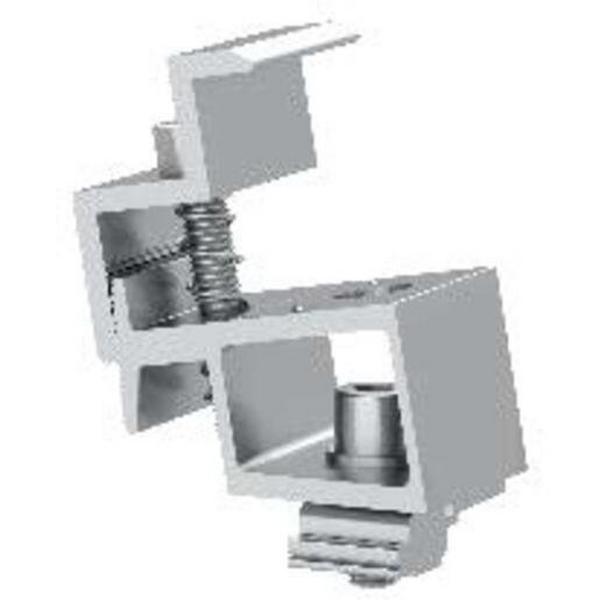 Pv-Ezrack Commercial Tilt Front Leg Assembly 10 Degrees With Z-Module And Grounding Pins, Ideal Electrical Catalogue Energy Management Solar Mounting Systems Photovoltaics Mounting System - Construction Supplies Australia