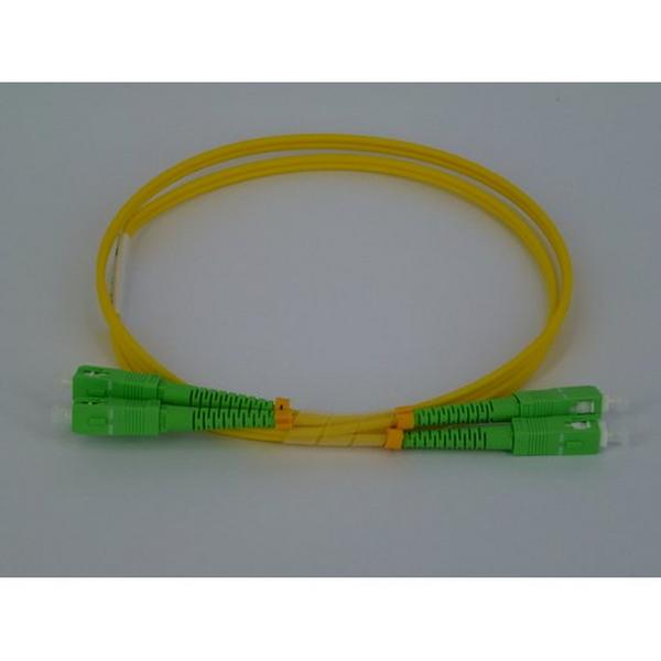 Sca To Sca Duplex Patch Lead OS1 2 Metre, Ideal Electrical Catalogue Data Communications Fibre Fibre Optic Patch Cord - Construction Supplies Australia