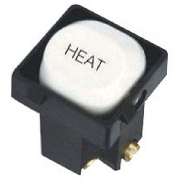 Mechanism, 16A Two Way Labelled 'Heat', Ideal Electrical Catalogue Switches Plugs Sockets Push Button Switch Mechs - Construction Supplies Australia
