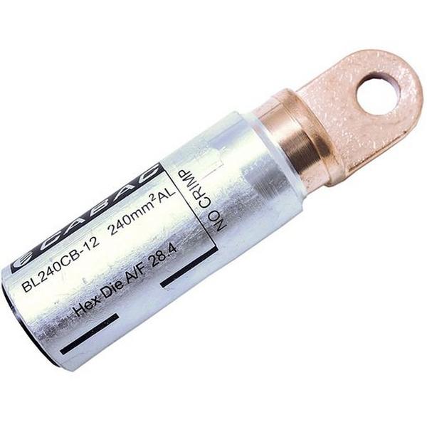 Cabbl185Cb-10# Bi-Metal Lug, Ideal Electrical Catalogue Wiring Accessories Lugs Links Tubular Cable Lug For Copper Conductors - Construction Supplies Australia