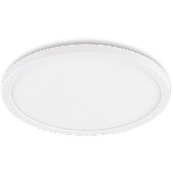 Oyster LED 24W Tri Colour 424X23mm IP54 Dim White Ultrathin, Ideal Electrical Catalogue Light Fittings Ceiling Wall Lighting Ceiling Wall Luminaire - Construction Supplies Australia