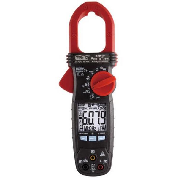 600A AC/DC Trms Compact Clamp Meter, Ideal Electrical Catalogue Tools Instrumentation Test Measurement Clamp Measuring Instrument - Construction Supplies Australia