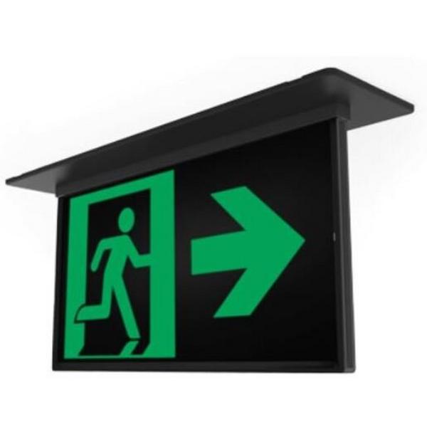 Exit LED 24M Surf Slimblade Core, Ideal Electrical Catalogue Light Fittings Emergency Exit Emergency Luminaire - Construction Supplies Australia