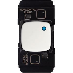 ARTEOR BELLPRES PB MECH 10A/10AX W LED AND FASCIA WHITE