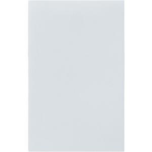 BLANK PLATE AND COVER MATT WHITE