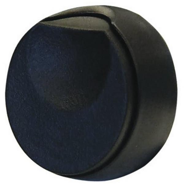 DIMMER KNOB DIMPALA PUSH ROTARY MATT BLACK, Ideal Electrical Catalogue Switches Plugs Sockets Mechanisms Blank Adaptor Bezel Dolly Knob - Construction Supplies Australia