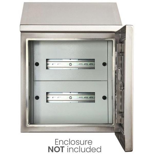 24 Pole Db Kit To Suit IP Enclosures 400X400mm Enclosure, Ideal Electrical Catalogue Industrial Switch Empty Enclosure For Switchgear - Construction Supplies Australia