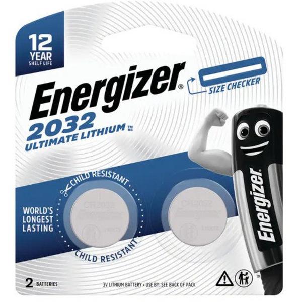 Battery Coin Ultimate Lithium 2032 (Pack 2), Ideal Electrical Catalogue Electrical Appliances Batteries Battery Not Rechargeable - Construction Supplies Australia