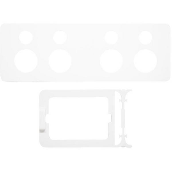 Allure 4 Gang Socket Kit, Ideal Electrical Catalogue Switches Plugs Sockets Switches Accessories Spare Parts For Domestic Switching Devices - Construction Supplies Australia