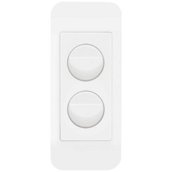 Allure Architrave 2 Gang, Ideal Electrical Catalogue Switches Plugs Sockets Switches Light Switch - Construction Supplies Australia