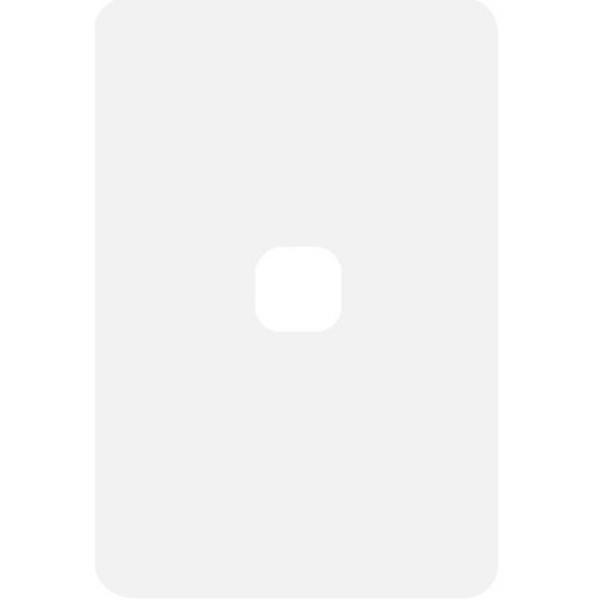 Allure 1 Gang Hybrid, Ideal Electrical Catalogue Switches Plugs Sockets Switches Grid Cover Plate - Construction Supplies Australia